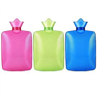 Saco de água quente transparente