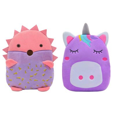 Saco de trigo para micro-ondas com bonecas bordadas