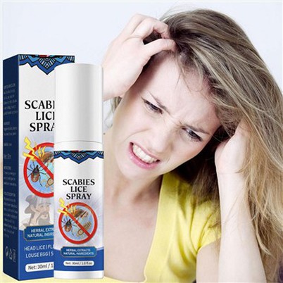 Spray de tratamento para remoção de ovo, piolho, pulga, carrapato