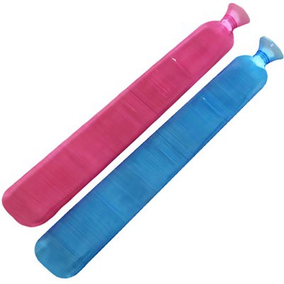 Garrafa de água quente longa em PVC