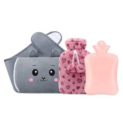 Mini bolsa de água quente em pvc capa de cintura