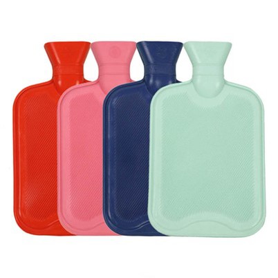 Garrafa de água quente de borracha colorida personalizada