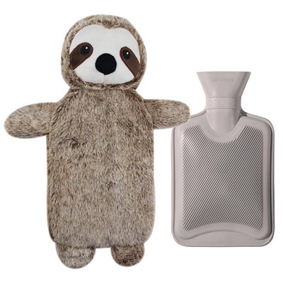 Capa de desenho animado para garrafa de água quente infantil