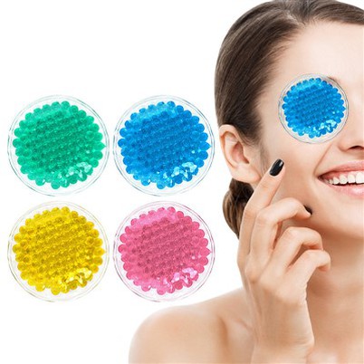 Bolsas de gelo redondas em gel Aqua Pearls