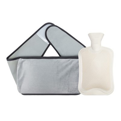 Capa de cinto para garrafa de água quente de borracha