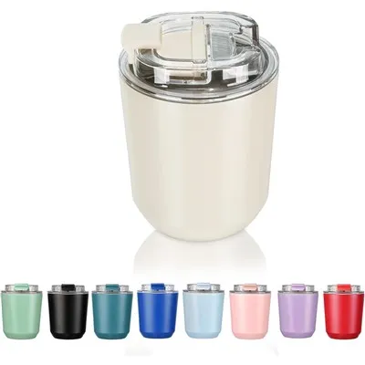 Caneca isolada de aço inoxidável à prova de vazamento de 280ml 380ml